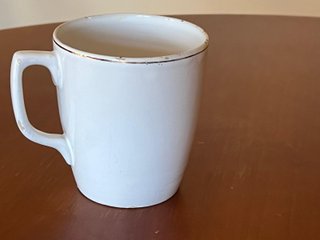 Taza conmemorativa Virgen de los Remedios (vintage