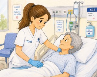 Servicio de Cuidado a Personas Mayores en Hospital