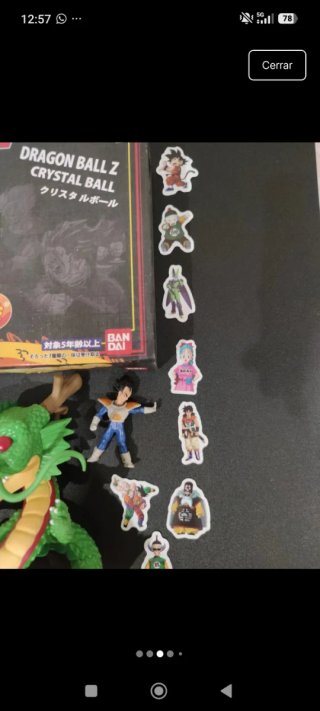 Lote Dragon Ball Bolas de Dragón Figuras stickers