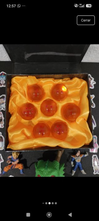 Lote Dragon Ball Bolas de Dragón Figuras stickers