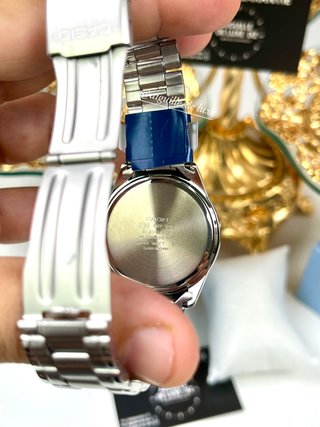 Orologio Casio Quarzo Nero Argento