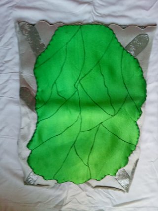 Disfraz con estampado de lechuga