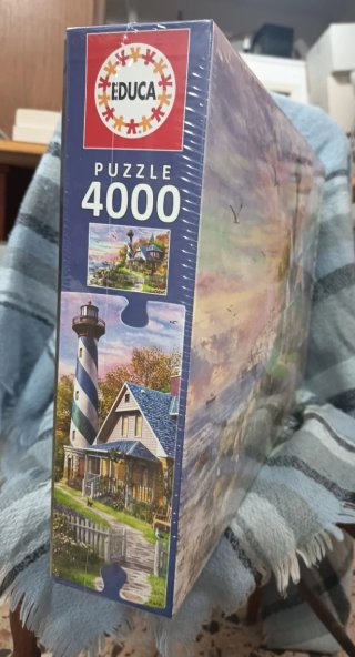 Puzzle 4000 piezas Faro en Rock Bay Educa