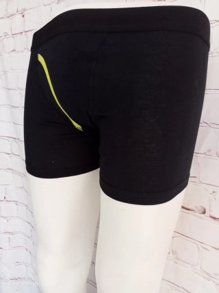 Boxer para jóvenes negro y verde