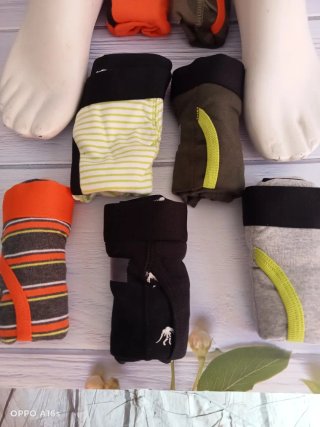 Boxer para jóvenes negro y verde