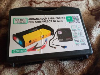 Arrancador de Coches y Compresor Aire