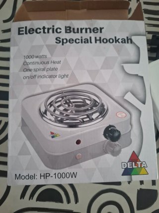 Hornillo Eléctrico Espiral Blanco