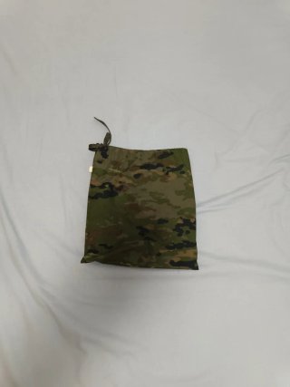 Traje de tormenta militar camuflaje con funda