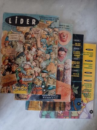 Lote revistas de rol Lider