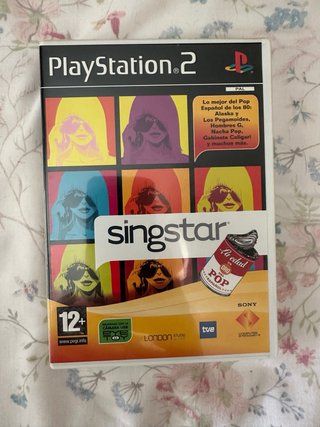 Singstar PlayStation 2 (PS2) Pop Español