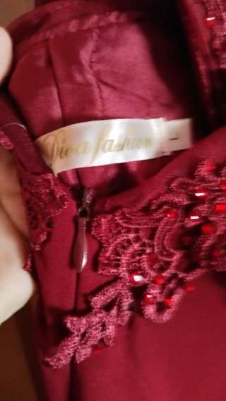 Vestido de fiesta/boda rojo