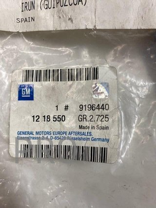 Kit reparacion paragolpes  opel corsa c