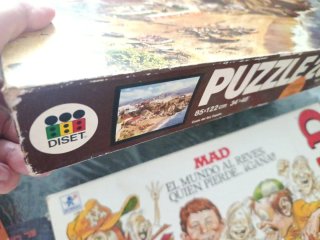 Lote Juegos Mesa: Bingo, Puzzle, Mad, Iron Man