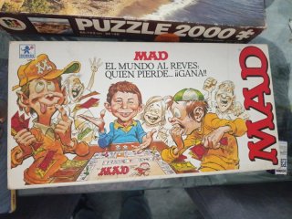 Lote Juegos Mesa: Bingo, Puzzle, Mad, Iron Man