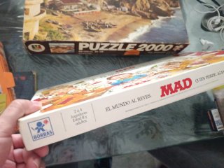 Lote Juegos Mesa: Bingo, Puzzle, Mad, Iron Man