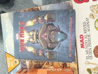 Lote Juegos Mesa: Bingo, Puzzle, Mad, Iron Man