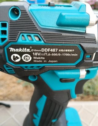 Taladro Makita DDF487 + Batería 21V + Cargador USB