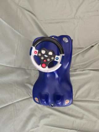 Macchinina per bambini blu