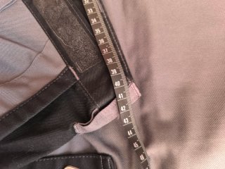 Pantalón de trabajo mujer gris y negro
