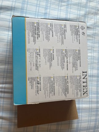 Tapa Piscina Intex Krystal Clear 2.84m