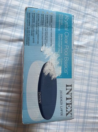 Tapa Piscina Intex Krystal Clear 2.84m