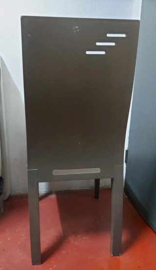 Sillas de salón grises (4 unidades)