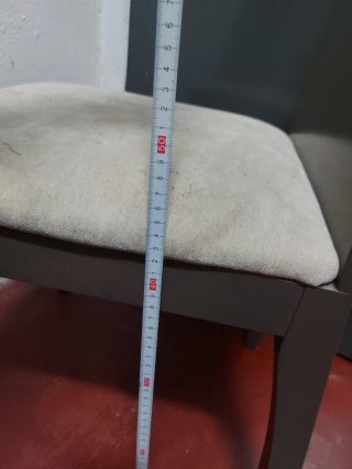Sillas de salón grises (4 unidades)