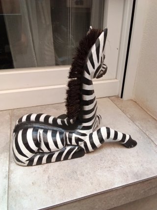 Figura Cebra Decorativa