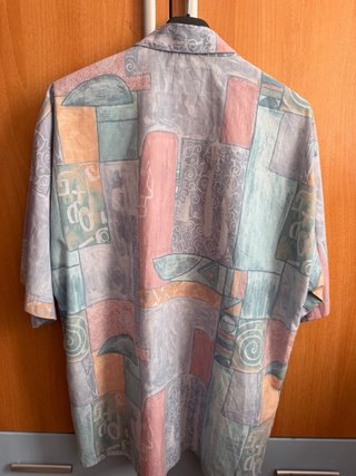 Camicia Vintage Stampata Taglia XL