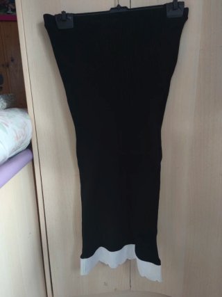 Conjunto punto Zara negro y blanco