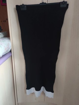 Conjunto punto Zara negro y blanco