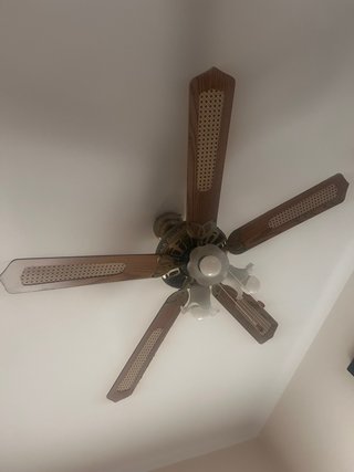 Ventilador de techo con lámpara