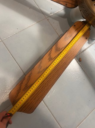 Ventilador de techo con lámpara