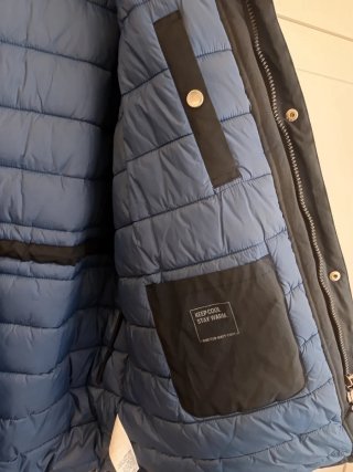 Chaquetón de hombre tallas grandes.
