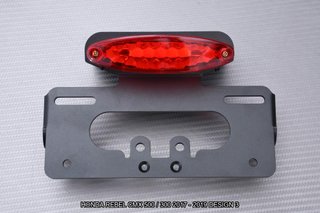 Portamatrículas HONDA CMX REBEL 500 300 2017 2019