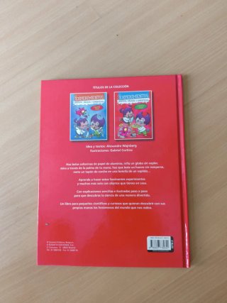 Lote 2 libros de experimentos fáciles