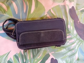 Bolso Bandolera / Mini Mochila Organizadora Negra
