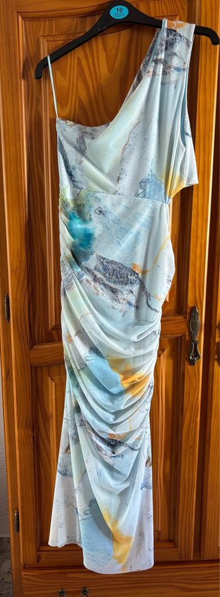 Vestido Zara estampado