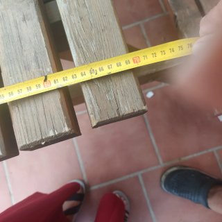 Mesa de picnic de madera ,no envio