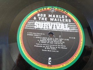 LP Bob Marley & The Wailers Survival