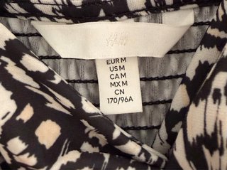 Vestido H&M estampado tirantes ajustables
