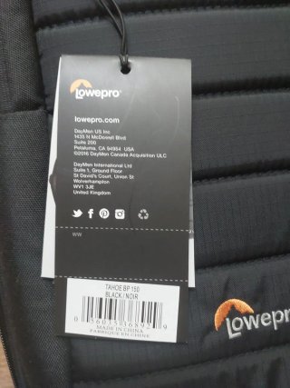 Mochila para cámara Lowepro Tahoe BP 150
