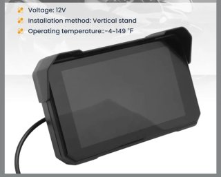 7" Pantalla Navegación GPS Moto SD7305