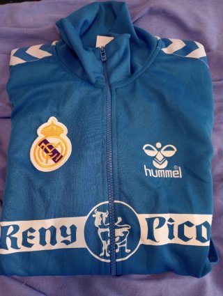 Sudadera Real Madrid Hummel Retro Talla L