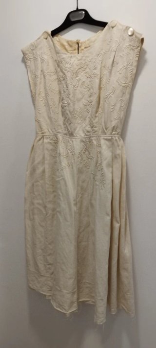 Vestito vintage in puro lino