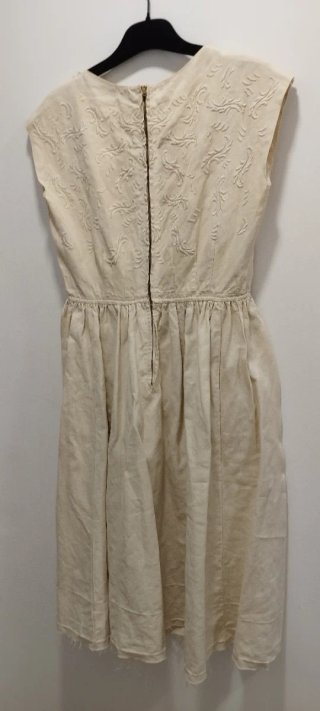Vestito vintage in puro lino