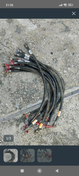 Tubos de gas con racores
