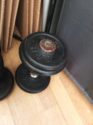 Mancuernas 9kg (par)