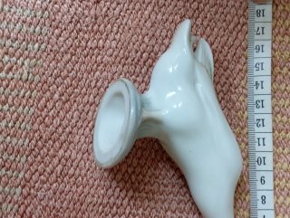 Pareja figuras ocas gansos porcelana Lladró vintag