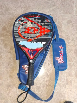 Pala y funda pádel Dunlop Hunter